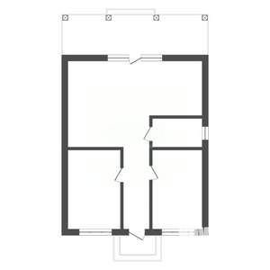 Дом 70м&sup2;, 1-этажный, участок 3 сот.  