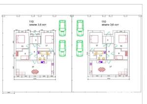 Дом 107м&sup2;, 1-этажный, участок 4 сот.  