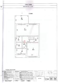 Дом 186м², 2-этажный, участок 5 сот.  