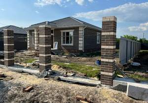 Дом 130м&sup2;, 1-этажный, участок 5 сот.  