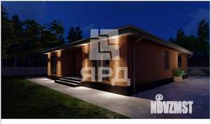 Дом 175м&sup2;, 1-этажный, участок 7 сот.  