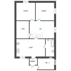 Дача 45м², 1-этажный, участок 6 сот.  