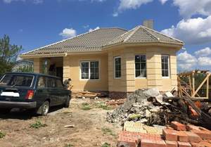 Дом 90м&sup2;, 1-этажный, участок 5 сот.  