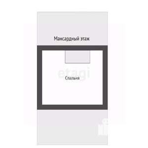 Дом 54м², 2-этажный, участок 5 сот.  