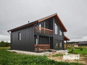 Дом 130м&sup2;, 2-этажный, участок 4 сот.  