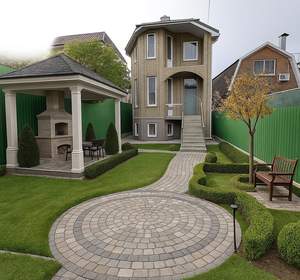 Дом 165м&sup2;, 3-этажный, участок 3 сот.  