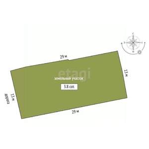 Дом 400м², 3-этажный, участок 4 сот.  