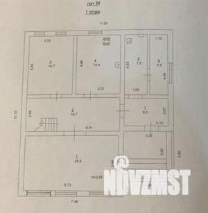 Дом 171м², 2-этажный, участок 6 сот.  