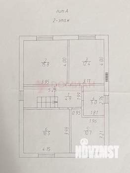 Дом 133м&sup2;, 2-этажный, участок 3 сот.  