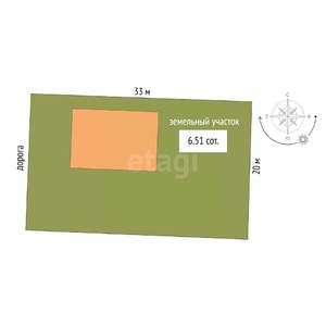 Дом 147м&sup2;, 2-этажный, участок 7 сот.  