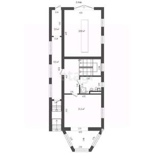 Дом 370м², 3-этажный, участок 7 сот.  