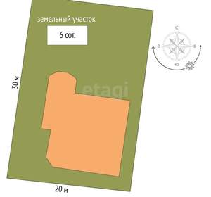 Дом 146м², 1-этажный, участок 6 сот.  