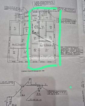 Дом 62м&sup2;, 1-этажный, участок 3 сот.  