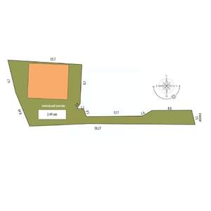 Дом 182м², 3-этажный, участок 3 сот.  