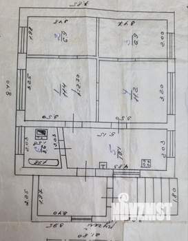 Дом 52м&sup2;, 1-этажный, участок 10 сот.  