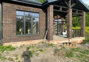 Дом 121м&sup2;, 1-этажный, участок 4 сот.  