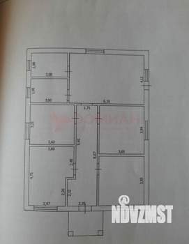 Дом 115м², 1-этажный, участок 7 сот.  