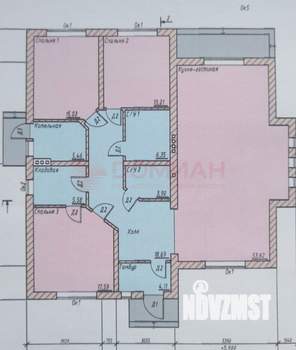 Дом 145м&sup2;, 1-этажный, участок 6 сот.  