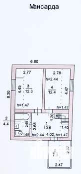 Дом 142м², 2-этажный, участок 12 сот.  