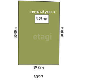 Дом 71м&sup2;, 2-этажный, участок 6 сот.  