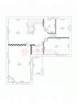 Дом 200м&sup2;, 2-этажный, участок 4 сот.  