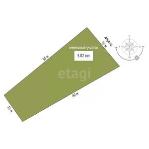 Дом 401м&sup2;, 3-этажный, участок 6 сот.  