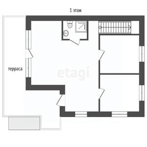 Дом 141м², 3-этажный, участок 2 сот.  