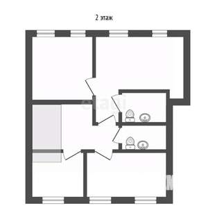 Дом 175м², 2-этажный, участок 4 сот.  