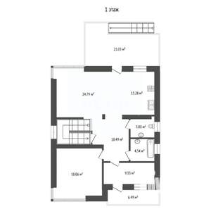 Дом 315м², 2-этажный, участок 5 сот.  