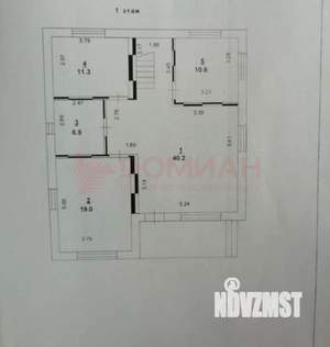 Дом 160м², 2-этажный, участок 6 сот.  
