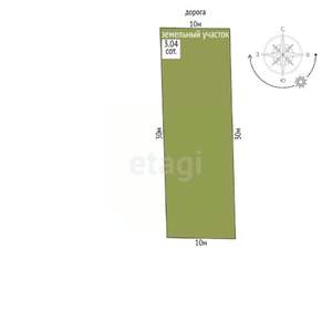 Дом 131м&sup2;, 1-этажный, участок 3 сот.  