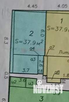 Дом 37м², 1-этажный, участок 1 сот.  