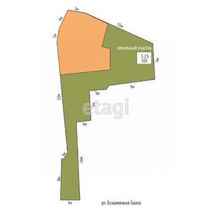 Дом 203м², 2-этажный, участок 4 сот.  