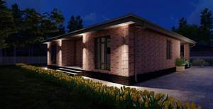 Дом 175м&sup2;, 1-этажный, участок 6 сот.  