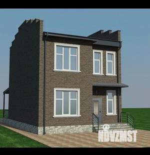 Дом 150м², 2-этажный, участок 3 сот.  