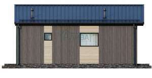 Дом 49м&sup2;, 1-этажный, участок 3 сот.  