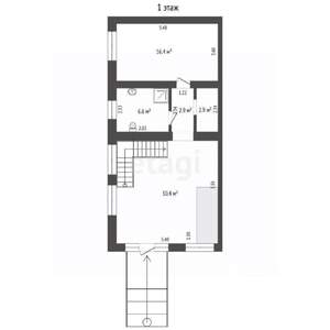 Дом 250м², 3-этажный, участок 2 сот.  
