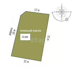 Дом 185м², 2-этажный, участок 6 сот.  