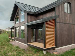 Дом 216м&sup2;, 2-этажный, участок 4 сот.  