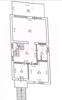 Дом 230м&sup2;, 2-этажный, участок 5 сот.  