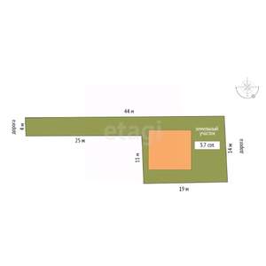 Дом 140м&sup2;, 2-этажный, участок 4 сот.  