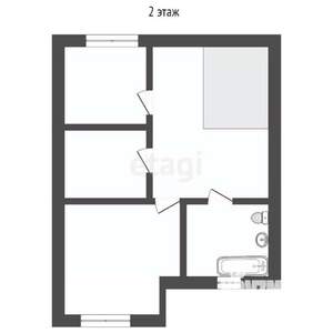 Дом 140м&sup2;, 2-этажный, участок 3 сот.  