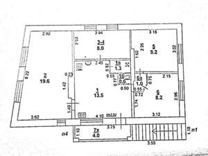 Дом 182м², 3-этажный, участок 3 сот.  