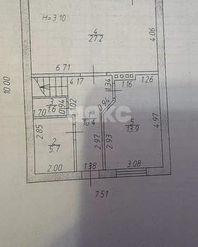Дом 150м&sup2;, 2-этажный, участок 4 сот.  