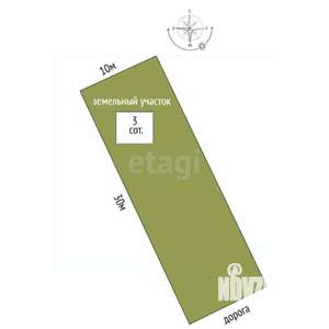 Дом 215м², 2-этажный, участок 3 сот.  