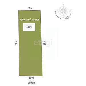 Дом 250м², 3-этажный, участок 3 сот.  