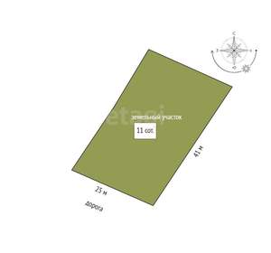 Дом 216м&sup2;, 3-этажный, участок 11 сот.  