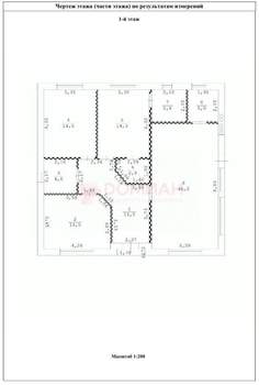 Дом 130м², 1-этажный, участок 6 сот.  