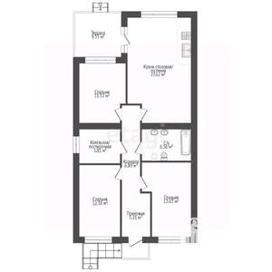 Дом 150м², 1-этажный, участок 3 сот.  