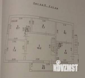 Дом 182м&sup2;, 3-этажный, участок 3 сот.  
